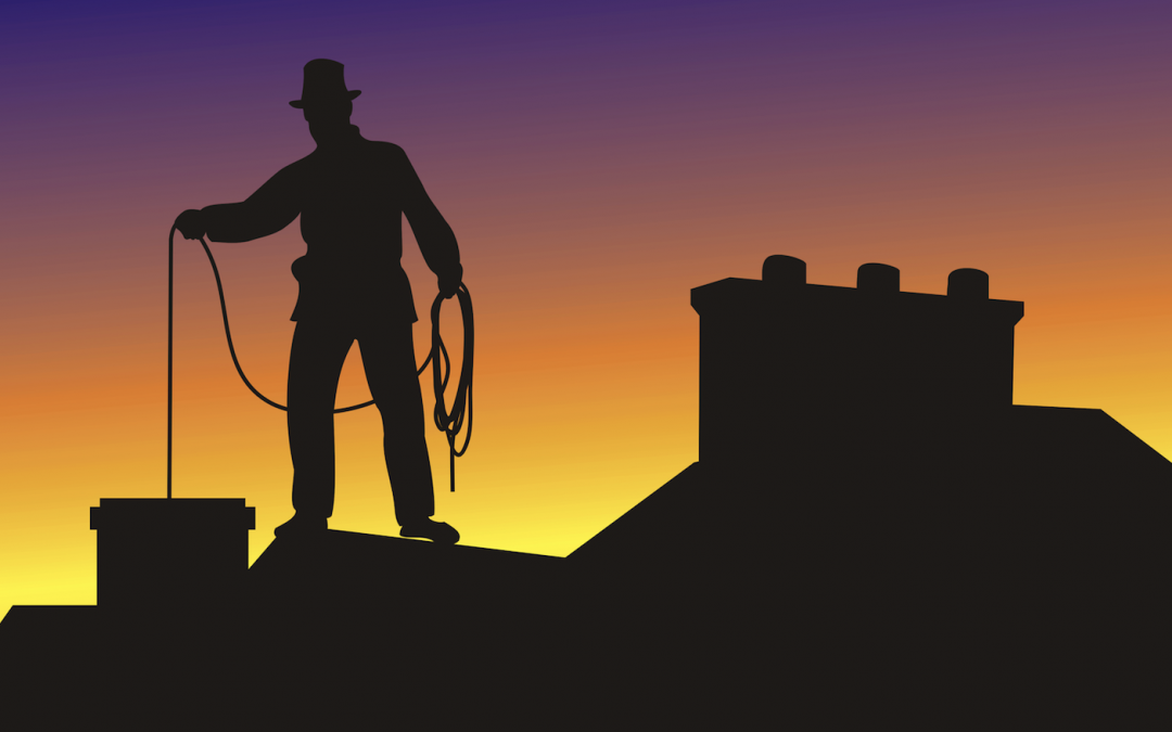 Chimney sweeping is needed for furnaces